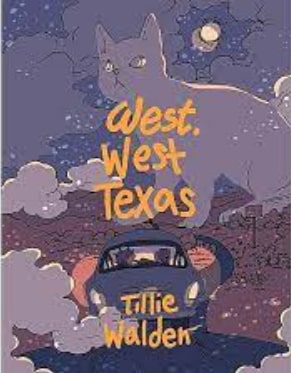 Graphic Novel „West, West Texas“ von Tillie Walden, Queer Bibliothek - TIAM e.V. in Zittau Logo 1: Logo Trans-Inter-Aktiv Mitteldeutschland